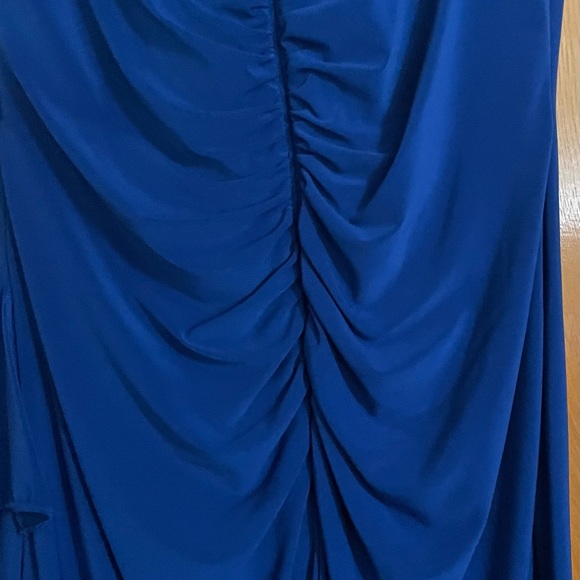 Blue open back dress - Picture 5 of 7